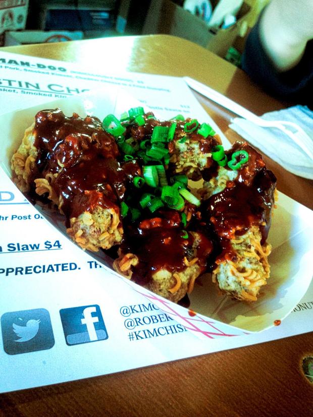 Ramen Fried Chicken |Photo credit: Andrew Kao