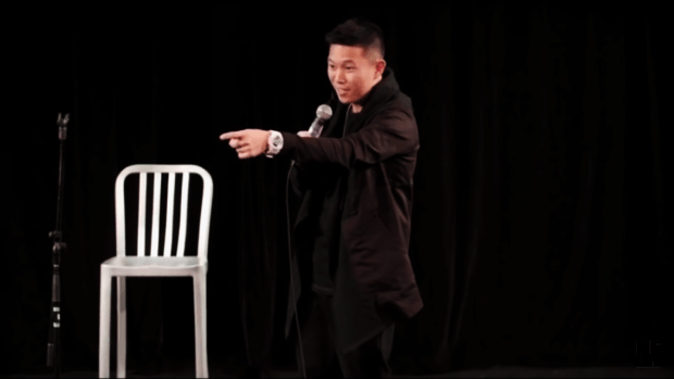 MC Jin during his special "NAS vs. NBA" | Credit: MC Jin